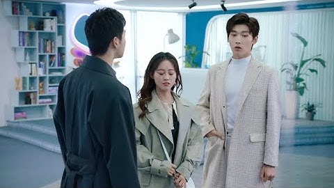 👔【Cute Programmer EP25】两男争一女的名场面！陆漓左右手被不同男人拉着 全公司现场围观| 女扮男装 | 程序员那么可爱