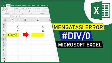 Cara Mengatasi Error #DIV/0 di Excel dengan IFERROR | Belajar Excel