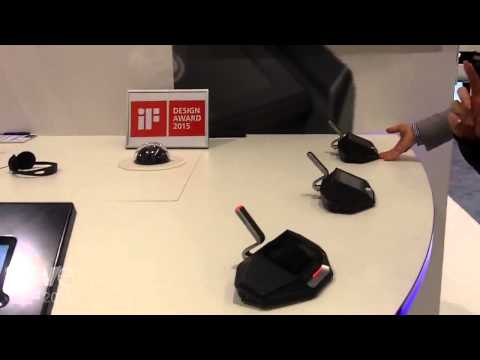 ISE 2015: Bosch Details DICENTIS Wireless Conference System