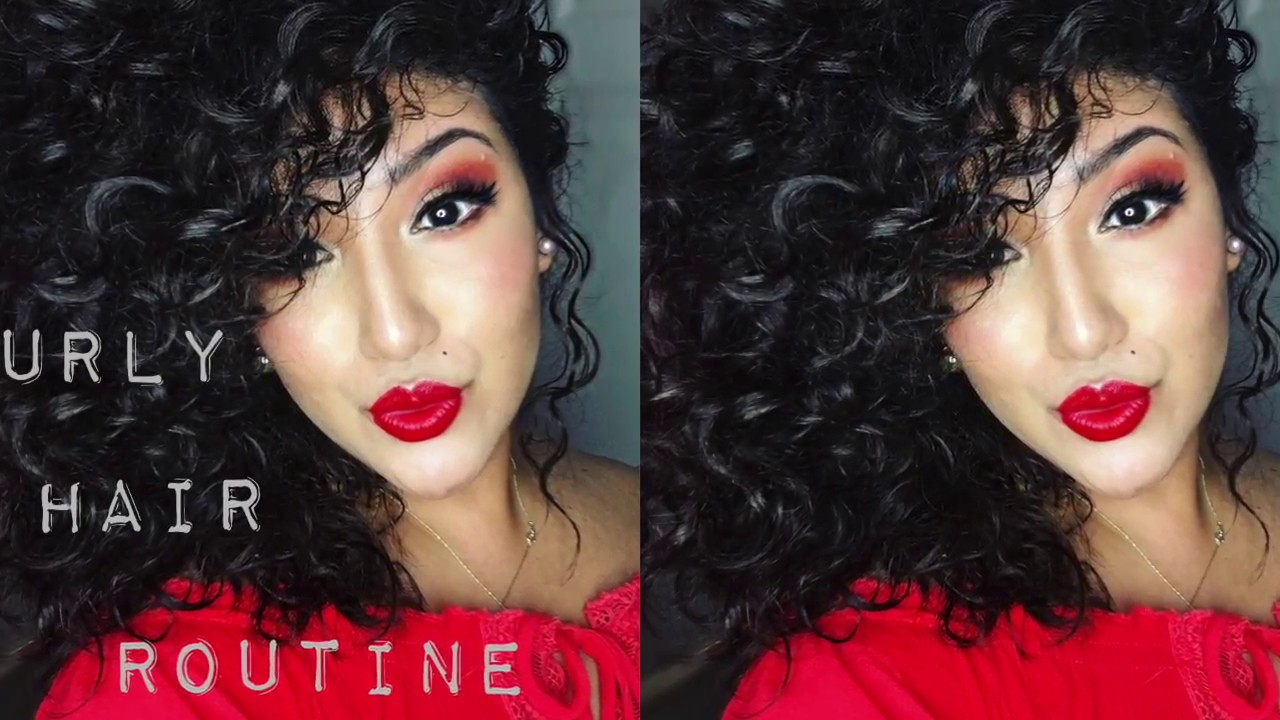 Restoring Damaged curly Hair Routine 2017 ! 