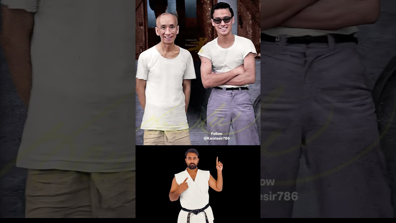 REAL IP MAN WITH REAL BRUCE LEE 