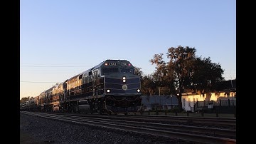 “RARE!!!!” Chasing CSX P001-08 (OCS) Office Car Special B&O Livery Train Across Georgia