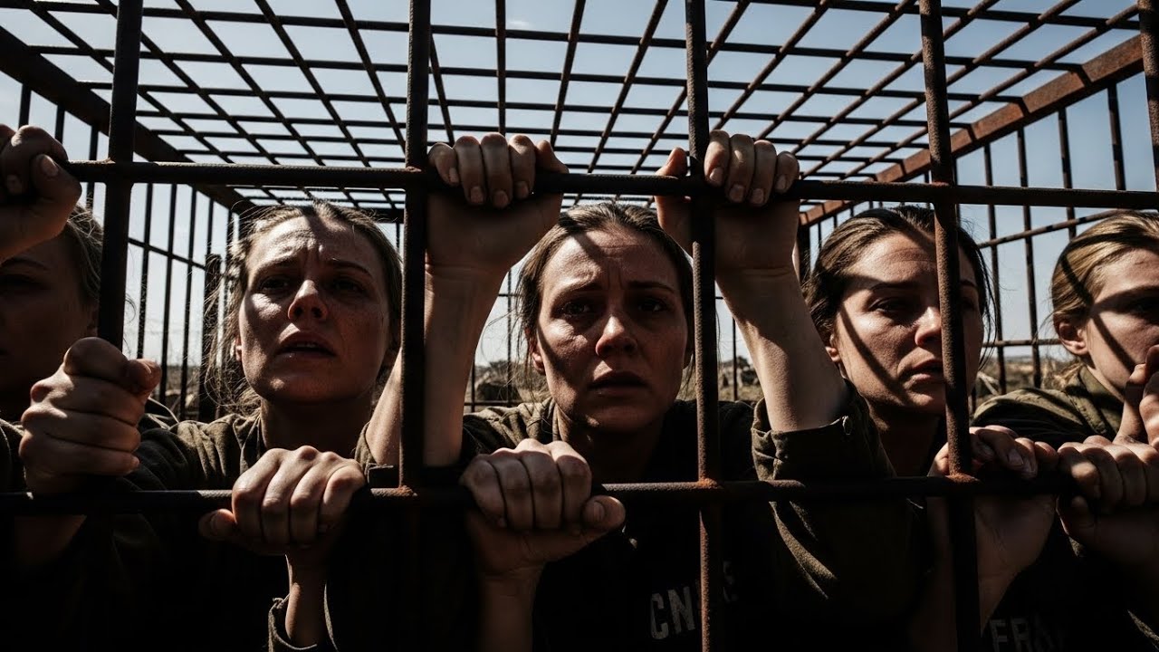 “Locked Behind Wire: The Shocking Moment German Women POWs Saw U.S. Cages for the First Time”