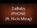 DaBaby - iPHONE (feat. Nicki Minaj) [Lyrics]