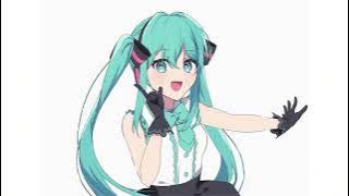 1 Hour of Hatsune Miku dancing with doodle song