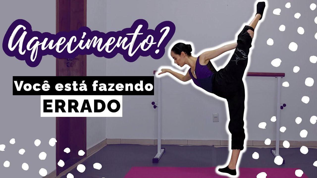DICAS DE AQUECIMENTO PARA FAZER ANTES DA AULA DE BALLET CLÁSSICO!