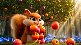 The Greedy Squirrel and the Sharing Tree 🌳🐿️ | Kids Moral Story 