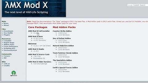 How To Download Amx modx 1.8.0 for Counter Strike 1.6 #trend