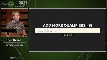 C++Now 2017: Ben Deane "Keyword Abuse"