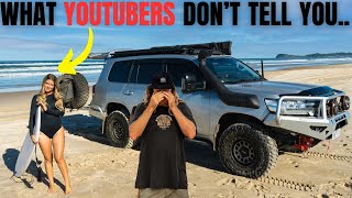 DON'T TRAVEL AUSTRALIA until you watch this! camping at Lennox Head & Byron bay with offroad caravan