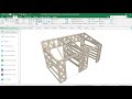 COLDFORMED STEEL DESIGN - FOR A SIMPLE SMALL HOUSE / SHADE -USING STAAD