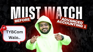 Advanced Accounting 1 I TYBCom Semester 5 I SPPU I 2019 Pattern I Last Minute Tips & Tricks #kkca