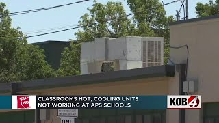 Classrooms hot, cooling units not working at APS schools