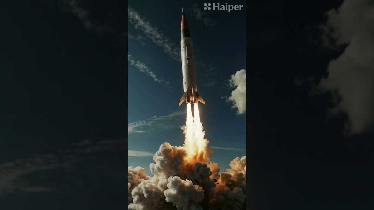 Supersonic rocket launch 