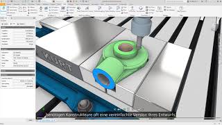 WESTCAM | Inventor 2022 | Modellzustände - Bauteile