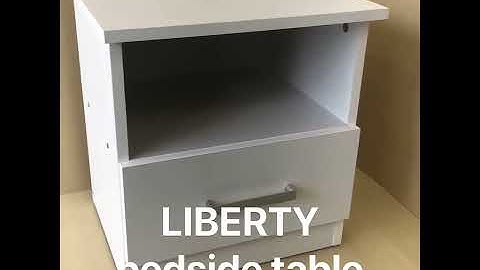 LIBERTY 1 drawer bedside table
