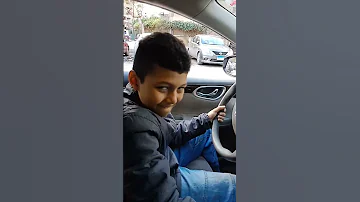 طريقه تعليم السواقه للصغار اخيييييرا 