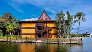 Disney's Polynesian Village Resort Morning Walkthrough in 4K | Walt Disney World Florida July 2022 screenshot 4