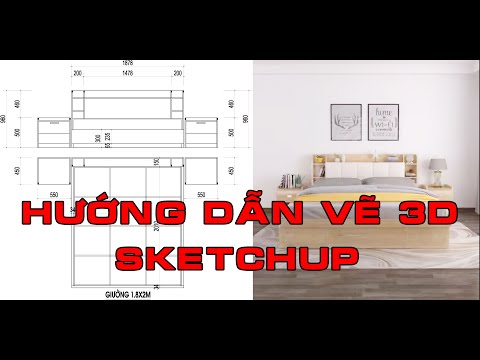 Video Hướng dẫn Thiết kế nội thất | Vẽ Giường ngủ Tab trên... - youtube
