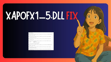 How To FIX "Missing xapofx1_5.dll" In Windows 11