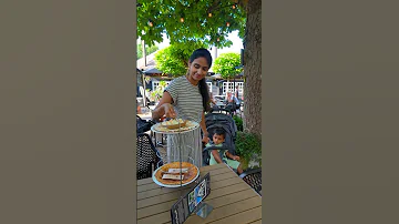 Pancakes at a 160+ Year Old Farmhouse in Amsterdam! ?? #amsterdamforest