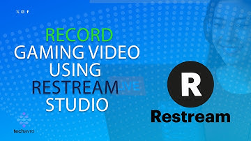 How To Record Gaming Video Using Restream Studio 2025