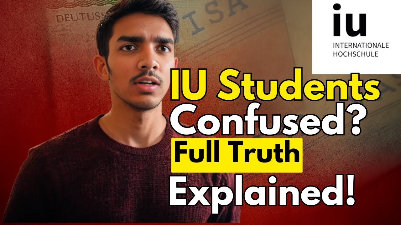 IU Students in Trouble? Germany Aane Se Pehle Yeh Zaroor Dekho | Clear All Doubts