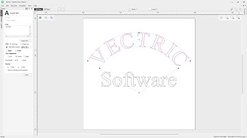 How to edit text spacing in Vectric software | Creating Vectors | V12 Tutorials