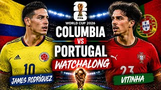 🌍 WORLD CUP 2026 LIVE | Colombia vs Portugal | GROUP K TOP SPOT DECIDER