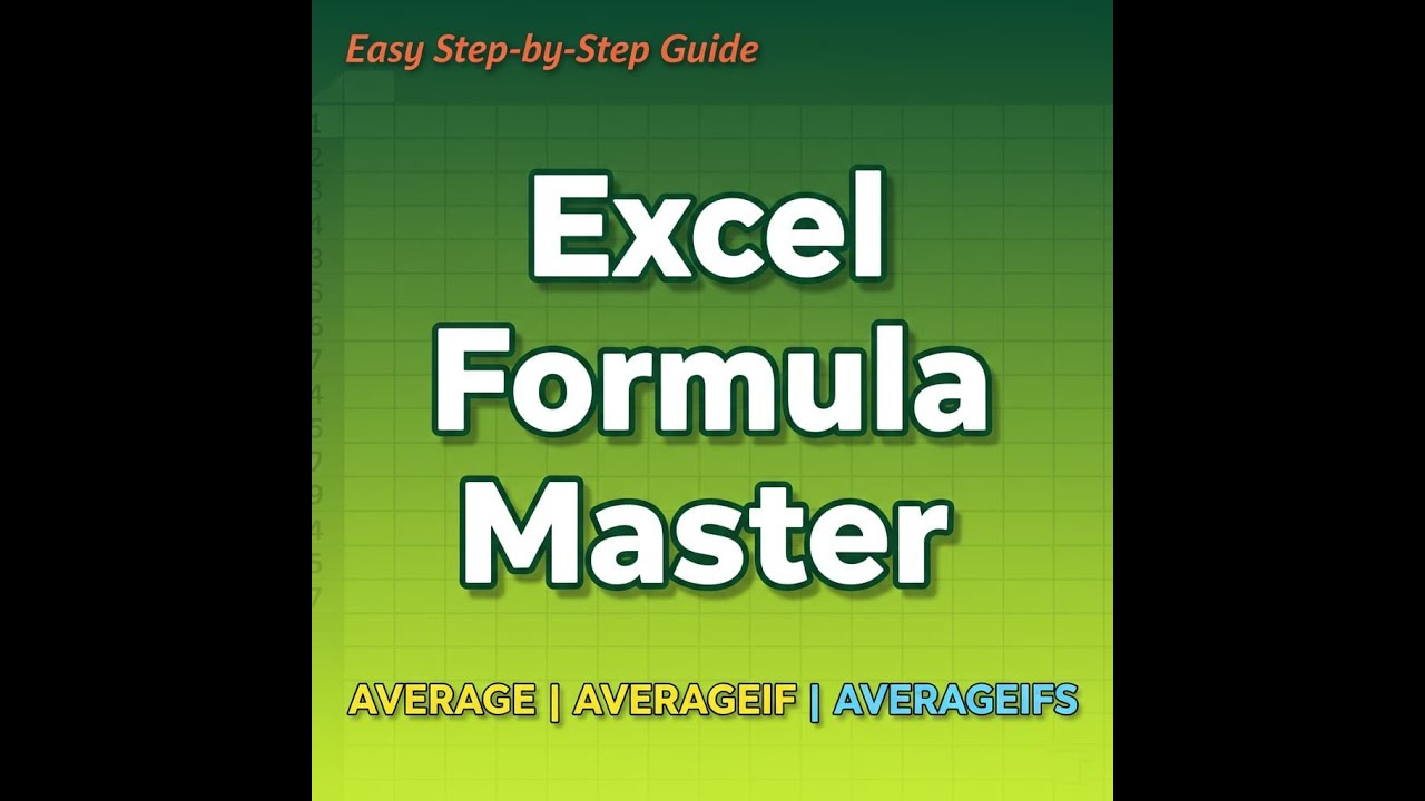 Learn the power of AVERAGE, AVERAGEIF & AVERAGEIFS functions in Excel ...