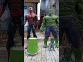 Knock Knock Spiderman And Hulk #superhero #marveltoys #spiderman