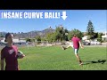 INSANE CURVE BALL! ( CROSSBAR EDITION)