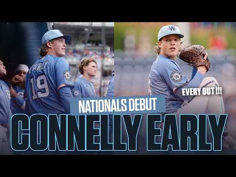 Connelly Early 3.0 Shutout Innings in Nationals Debut | Every Out