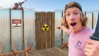 We Built an Entire Apocalypse Survival Camp!