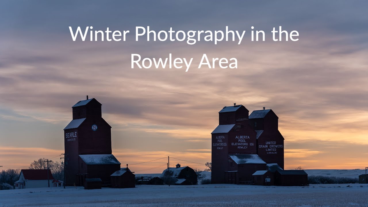 Backroads Photography around Rowley, Alberta