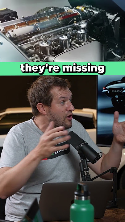 The Only Cars Jaguar Is Currently Building Are NEW E-Types!?! #shorts #cars #jaguar #thiscarpod