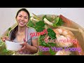 How to cook easy Tom Yum Goong (Thai Hot and Sour soup- clear broth version) in five minutes 冬阴功鲜虾汤