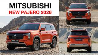 Mitsubishi Pajero 2026 Australia Pajero Upcoming Model