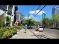 Long Morning Walk In Bangkok - From Silom Road To Central World - Thailand 4k Video