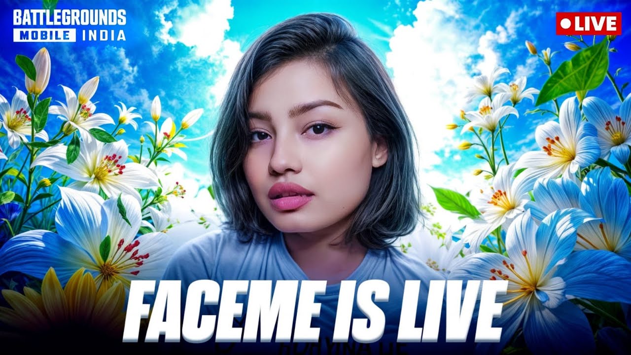 🔴ONLY CHICKEN TODAY | BGMI LIVE WITH FACE ME #bgmilive #girlgamer #pubgmobile