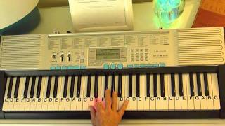 How to Play ~ Going Home - Key-D ~ (from Movie - Gods And Generals) ~ LetterNotePlayer ©