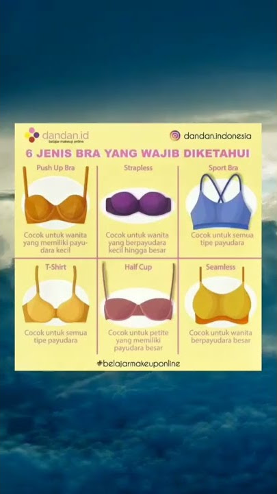 6 Jenis Bra yang wajib di ketahui #shorts