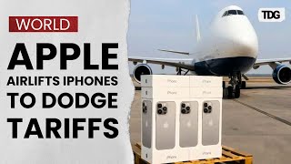 Apple's Strategic Airlift: 600 Tons of iPhones Flown from India to US Amid Trump Tariff Challenges.