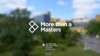 The Centre for Translation Studies - More than a Masters