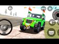 New green mahindra thar gadi wala game (indian car simulator)