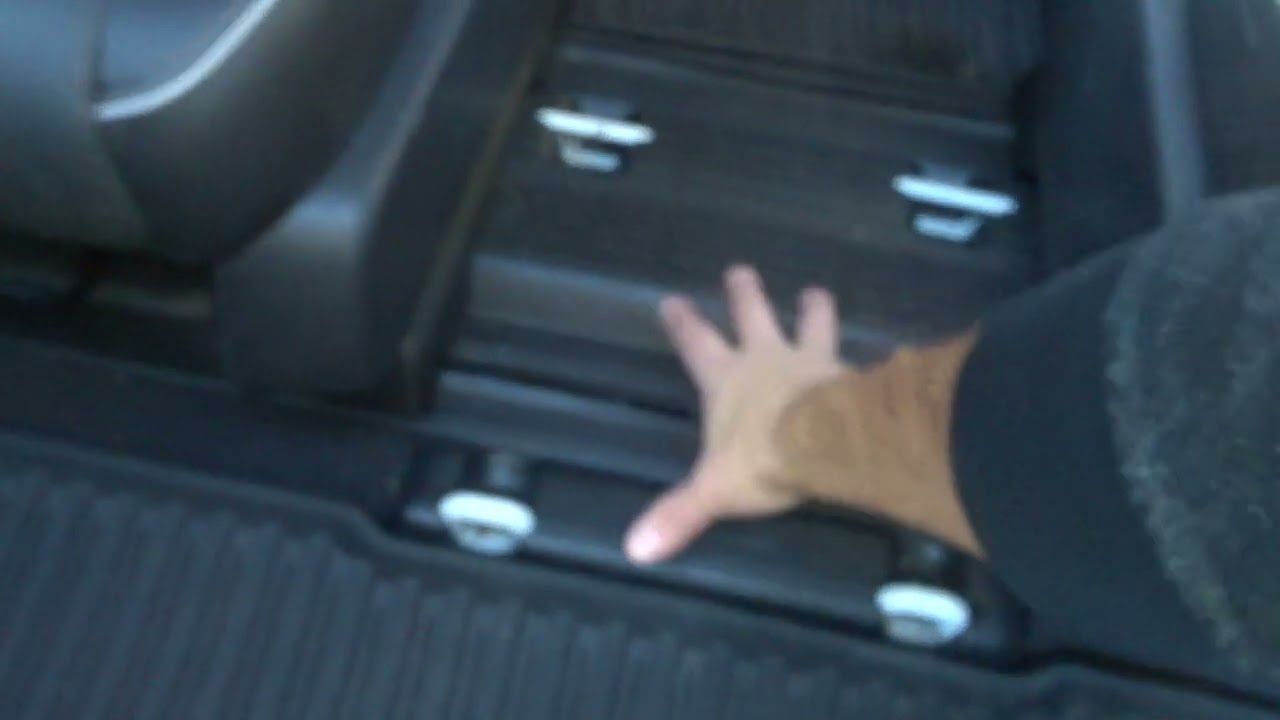 Honda Odyssey Spare Tire Location-Get To It Easily-Tutorial - YouTube