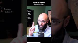 Open vs Posted Sales Invoice in Business Central | NAV SEAL