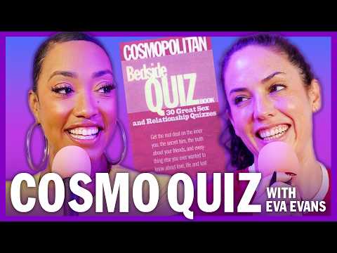 Is Eva Evans Boy-Crazy? (Netflix Funny AF with Kevin Hart) | Cosmo Quiz B!tch with Caitlin Peluffo