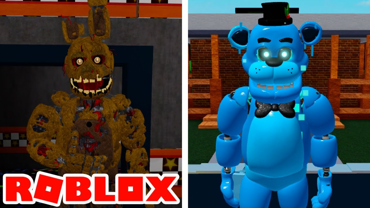 How To Get Springtrap Freddy Frostbear And All Secret Badges In - how to find all badges in roblox five nights at freddy s 2 youtube