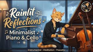 Rainlit Reflections ☔ | Minimalist Piano & Cello for Peaceful Meditation | Felix Tunes